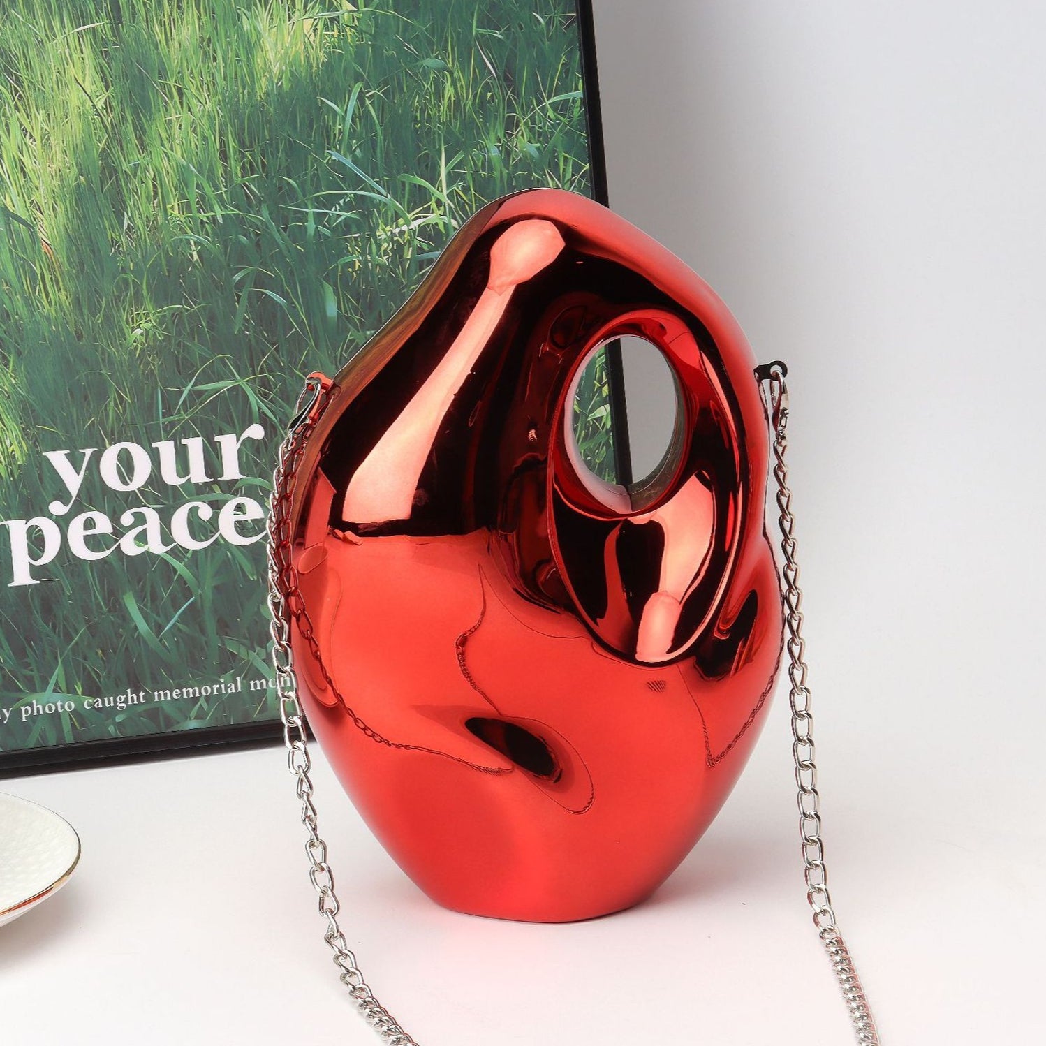 Ladies Acrylic Bag – Elegant Crossbody Box Bag, Simple Prom Clutch, Banquet Summer Party Purse