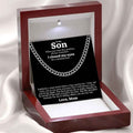 Stainless Steel Necklace Men Titanium Cuban Chain Polished Round Hip Hop Fashion Jewelry