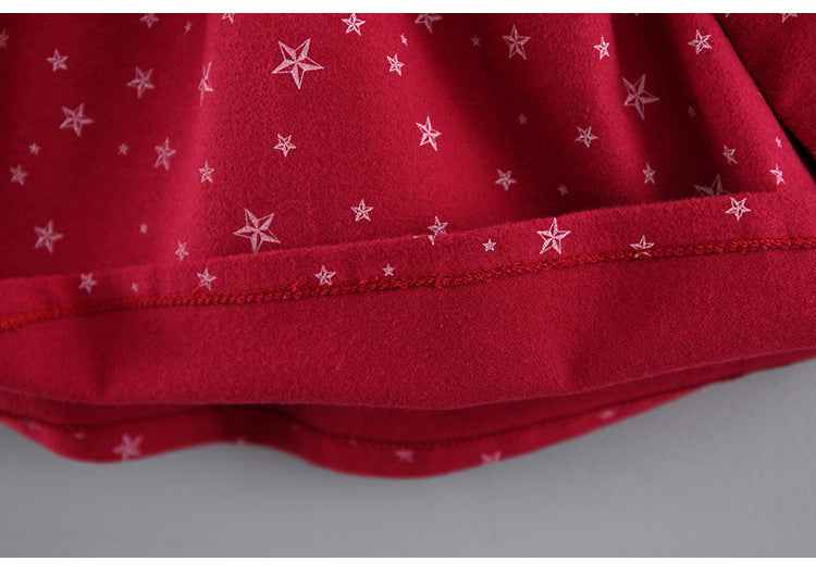 Modern Cotton Warm Winter Knitted Clothes Infant Toddler Top Dress For Girls Kids