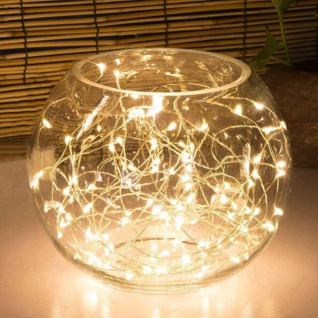 3M Fairy String Lights 9.8ft 30LED Battery-Operated Submersible Waterproof Light