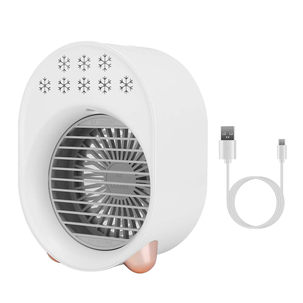 4-in-1 Portable Mini Desktop Water Mist Cooling Air Conditioner