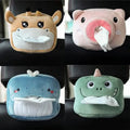 4-Pack: Cute Cartoon Car Tissue Box