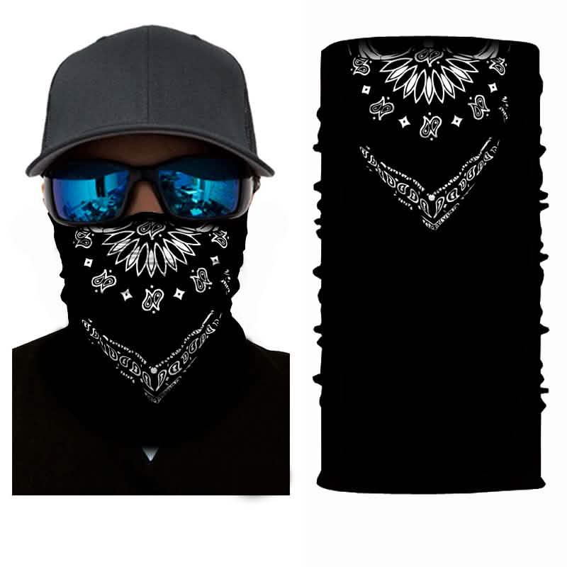 4-Pack: Motorcycle Face Mask and Dust Wind Protection