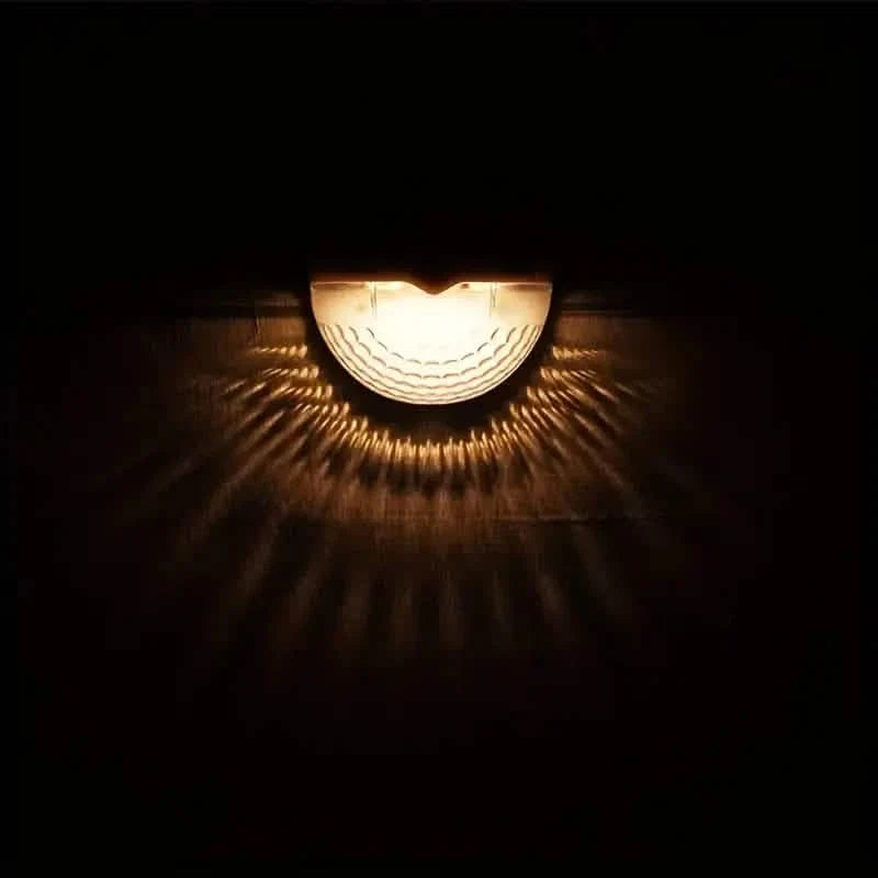 4-Pack: Solar Fence Lights Solar Deck Lights