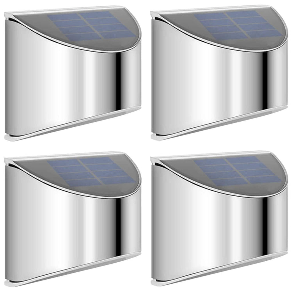 4-Pack: Solar Powered Deck Lights