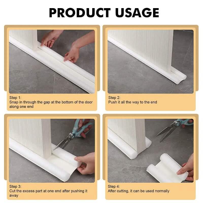 4-Pack: Under Door Draft Blocker