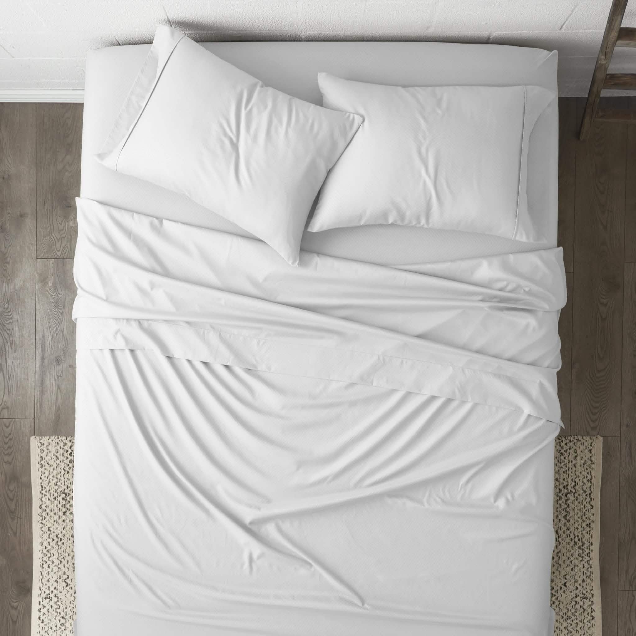 4-Piece: Chevron Embossed Sheet Set