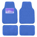 4-Piece: Doe16 Faux Rabbit Fur Non-Slip Floor Mat Set