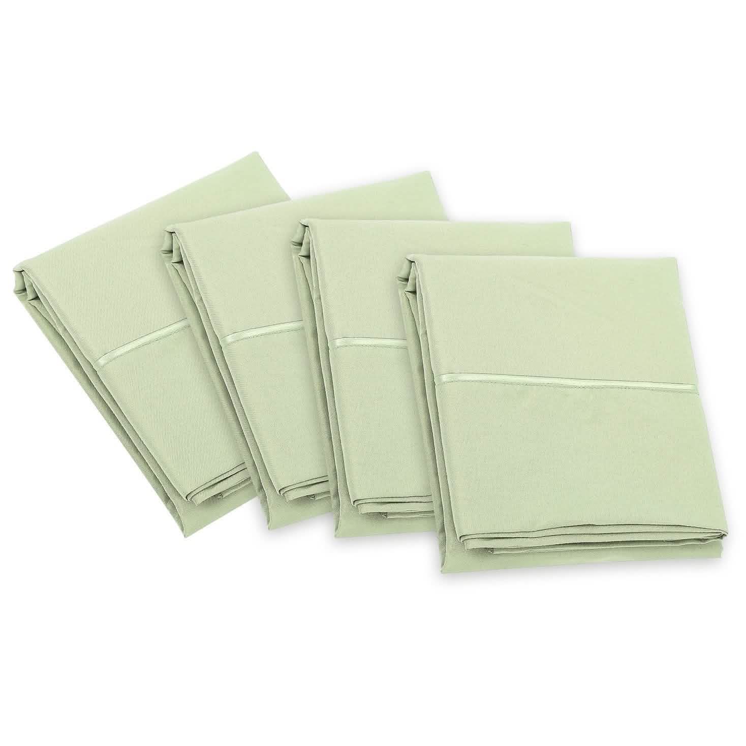 4-Piece Set: Bamboo Premium Ultra Soft Pillow Case - Assorted Sizes