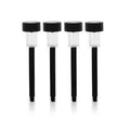 4-Piece: Solar Powered Garden Lights Set