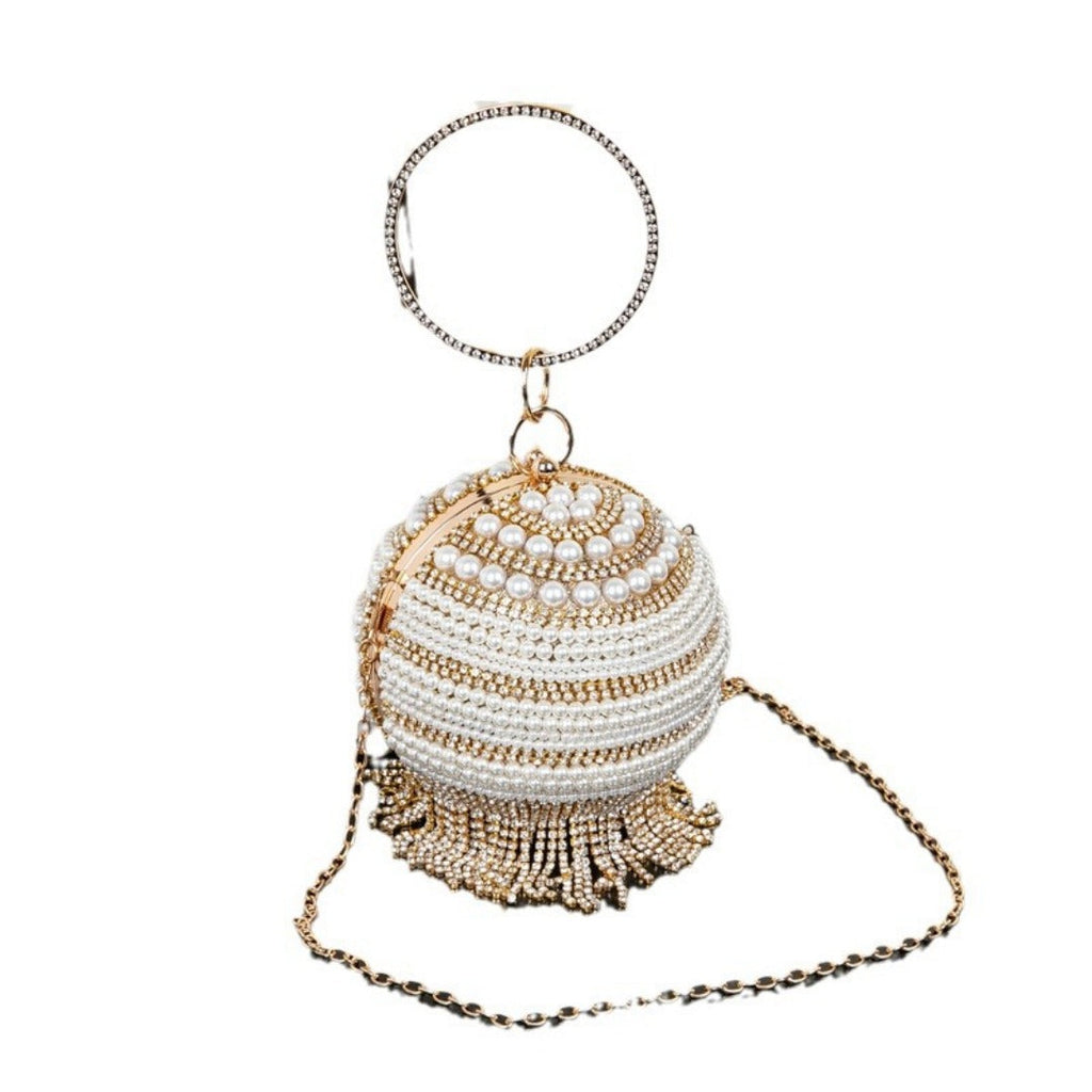Small Round Bag, Versatile Dress Purse, Spherical Evening Purse, Evening Bags for Women Formal, Prom Bag