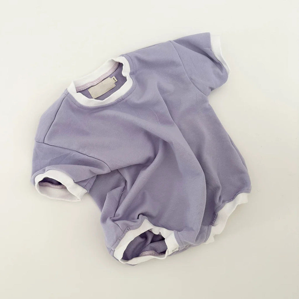 Loose-fitting Class A Cotton Onesie For Babies