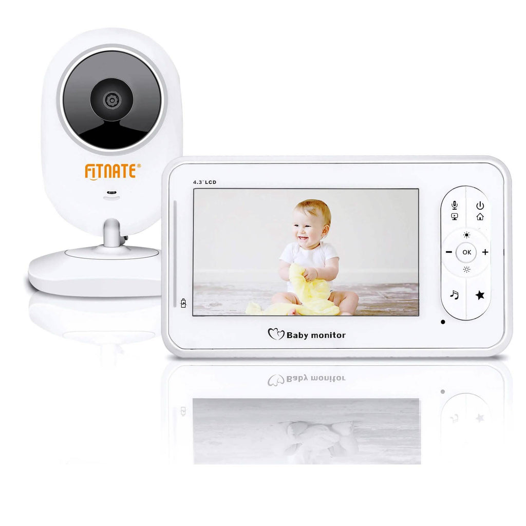 4.3" Baby Monitor 2.4Ghz Wireless Camera Video 2-Way Talk