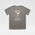 SURFS UP GIRL TEE - GRAY