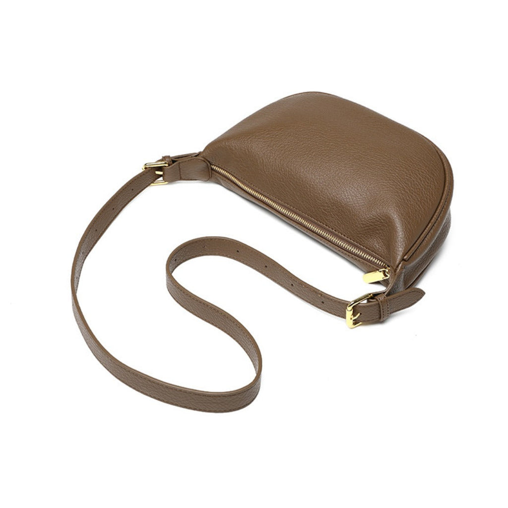 Small shoulder bag, female spring design hobo bag, fashionable versatile shoulder bag