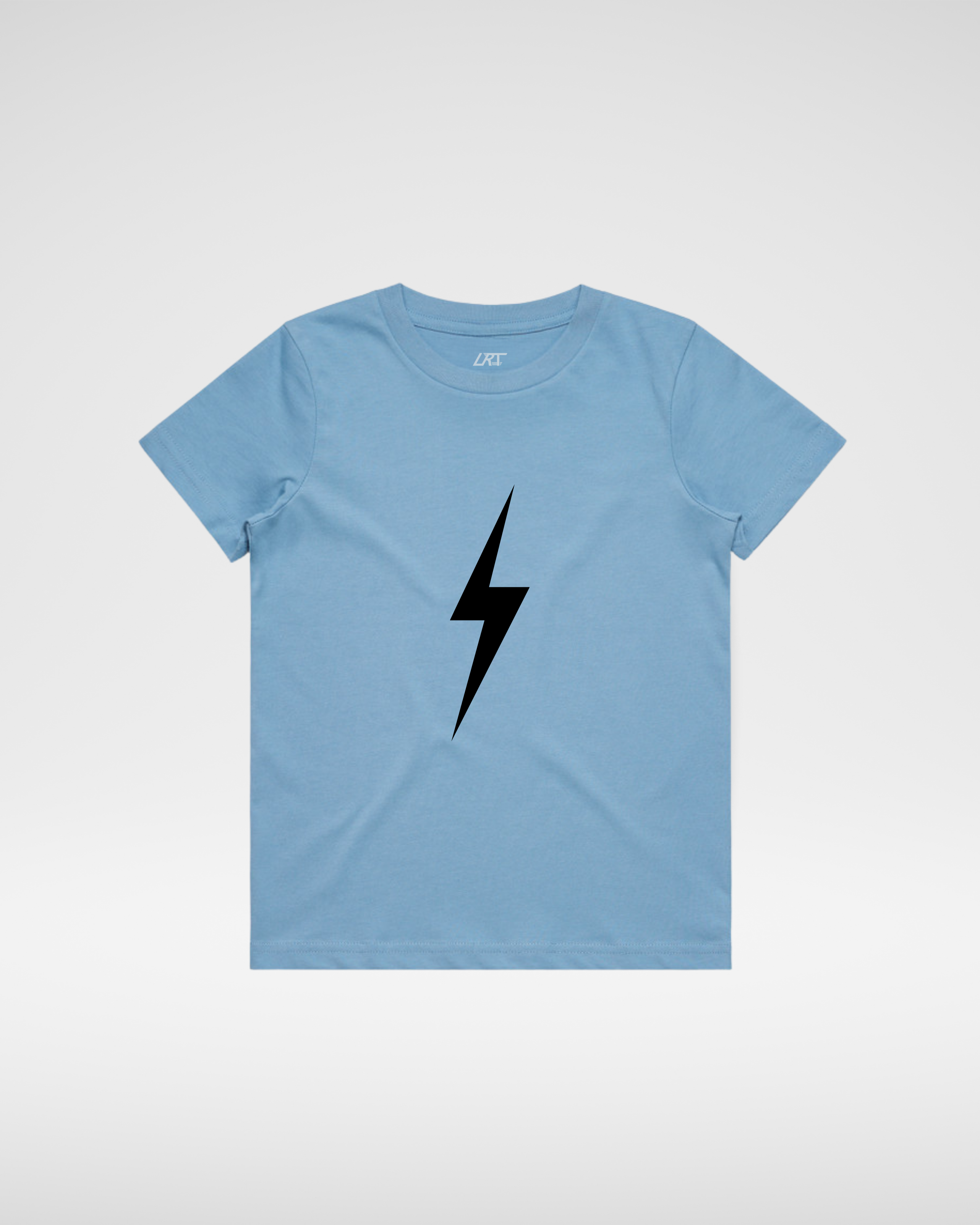 DARK NAVY BOLT TEE - CLOUD BLUE - EveryNest