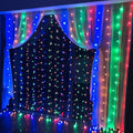 448 LED RGB Multi-color Waterproof String Fairy Curtain Lights