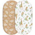 Baby Cradle Fitted Sheet Elastic Printing Baby Caring Table Changing Cover
