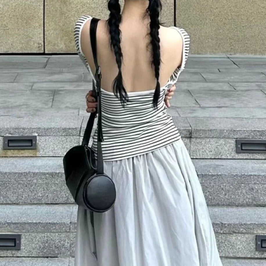 Elegant Folded Cylinder Bag - Stylish Small Pillow Bag & Casual Crossbody Bag for Women | Fashion Retro Design hobo