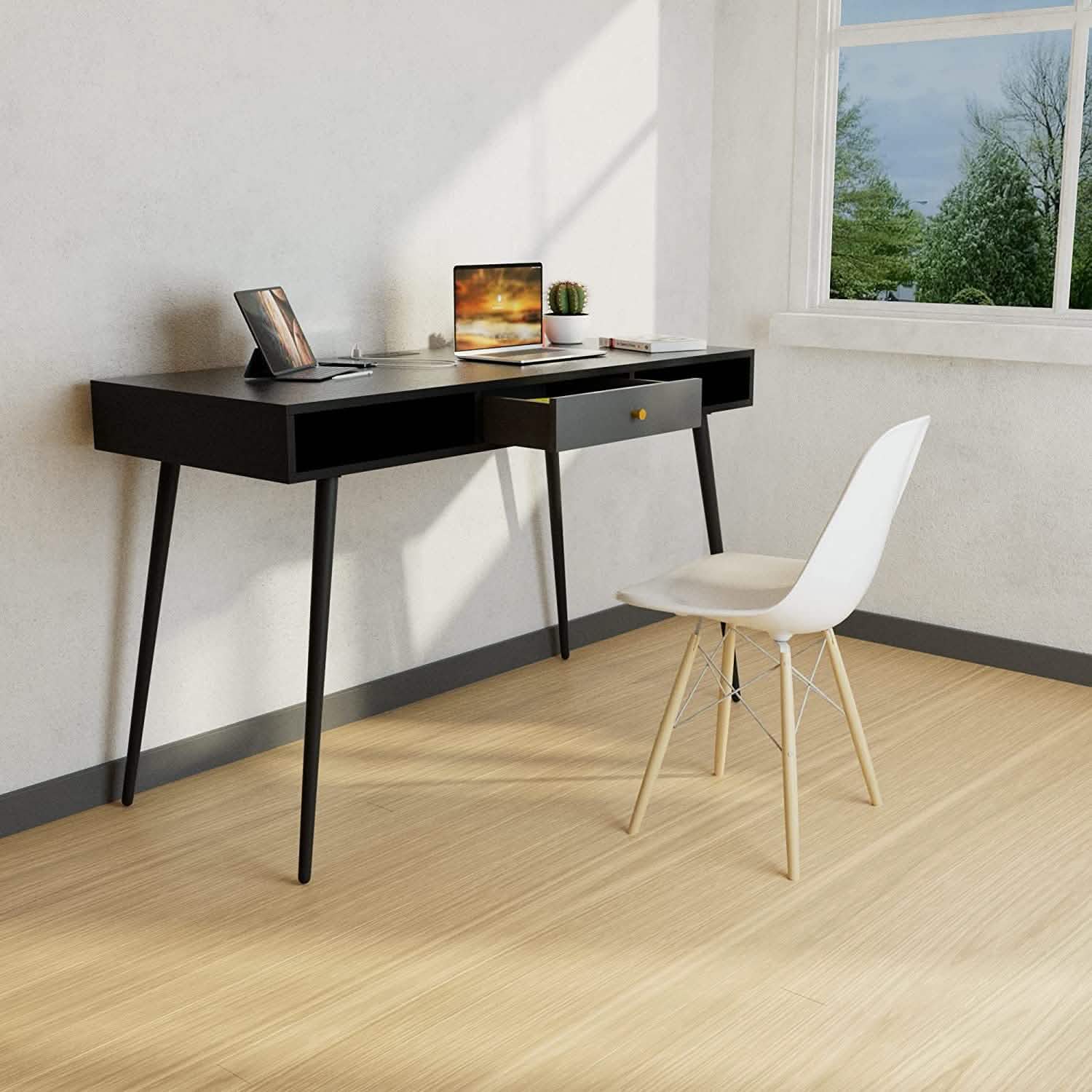 47" Mid Century Modern Desk