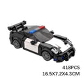 992 GT3 Police Car Model Speed Sports Car 8 Grid Racing Car