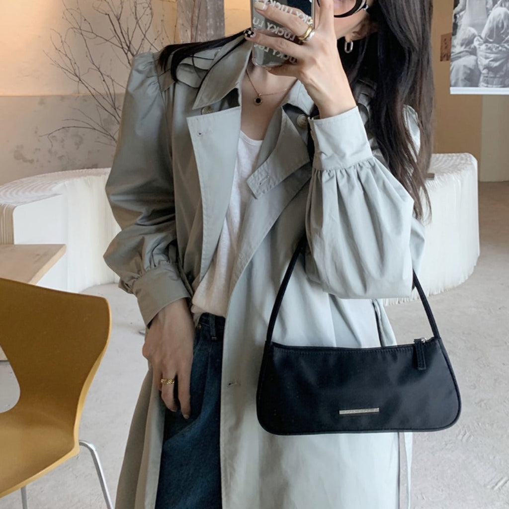 Summer Mini Women's Shoulder Bag – Stylish Nylon Oxford Cloth Underarm Bag, Fashionable & Versatile Baguette Bag hobo