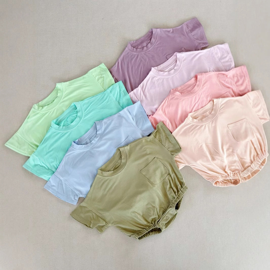 Baby Romper Natural Bamboo Fiber Thin Style