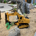 Alloy Remote Control Wireless Engineering Vehicle Model