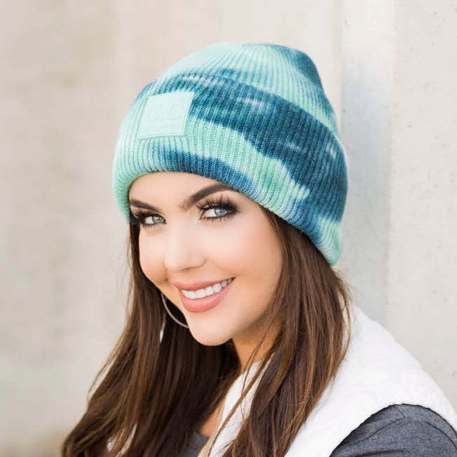 C.C® Tie Dye Boyfriend Beanie