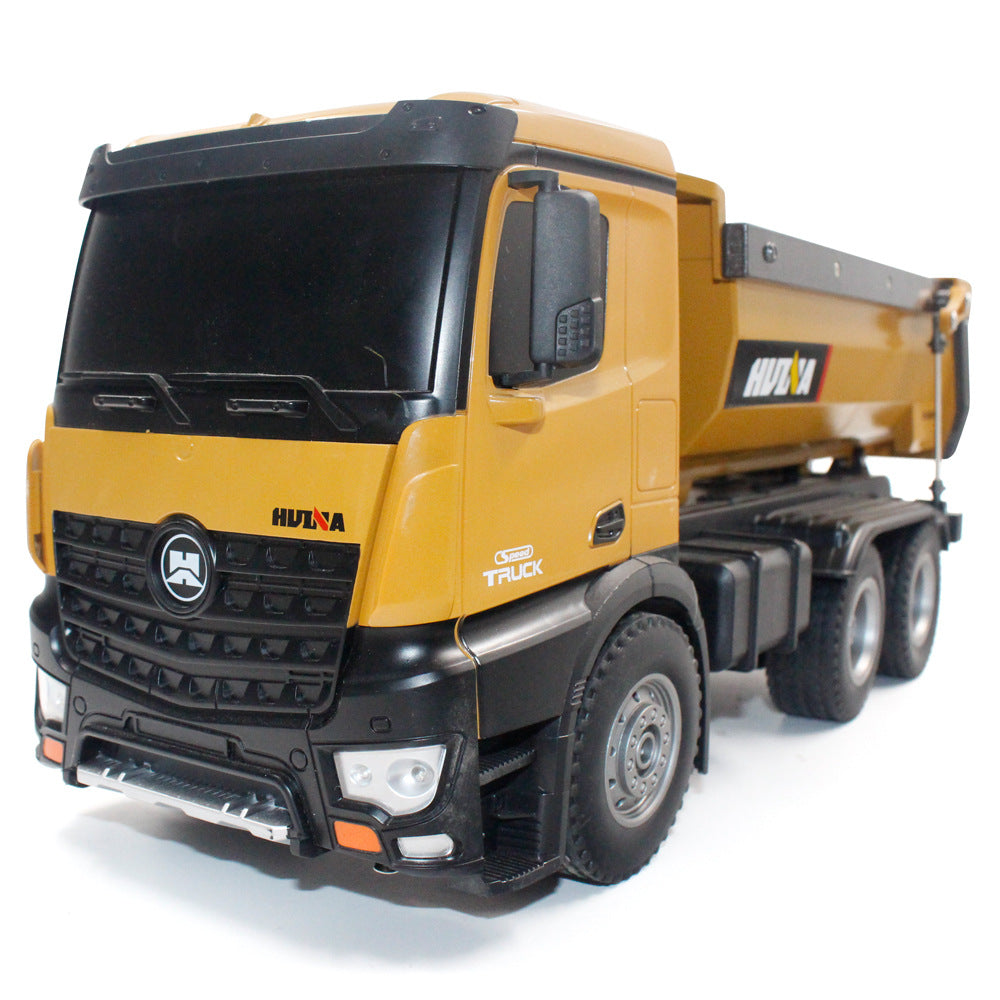 Remote Controlled Engineering Toy Car Made Of Alloy Electric Remote Controlled Dump Truck For Sandy Beaches