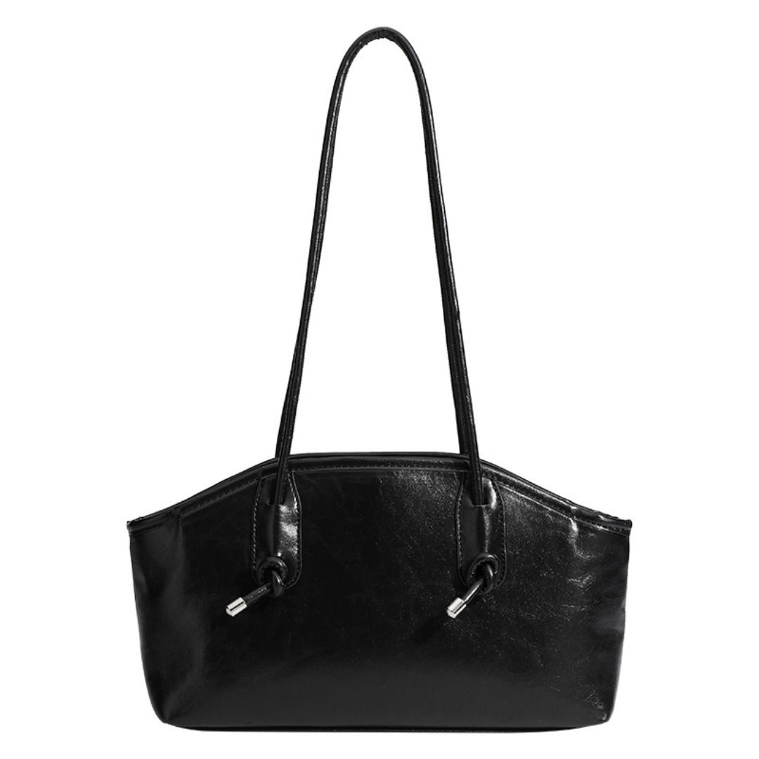Hobo bag for women, black shoulder bag, women's summer fashion shoulder bag, premium texture design casual commuter shoulder bag