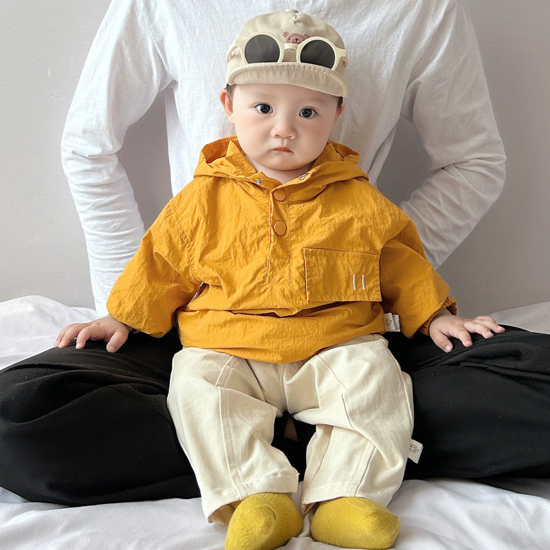 Stylish Autumn Hooded Windproof Jacket