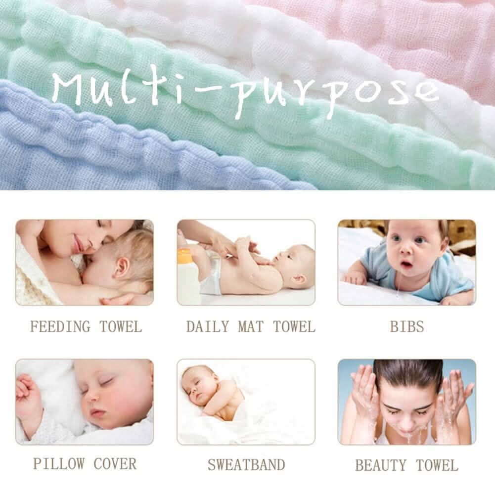 5-Pack: Baby Washcloths - EveryNest