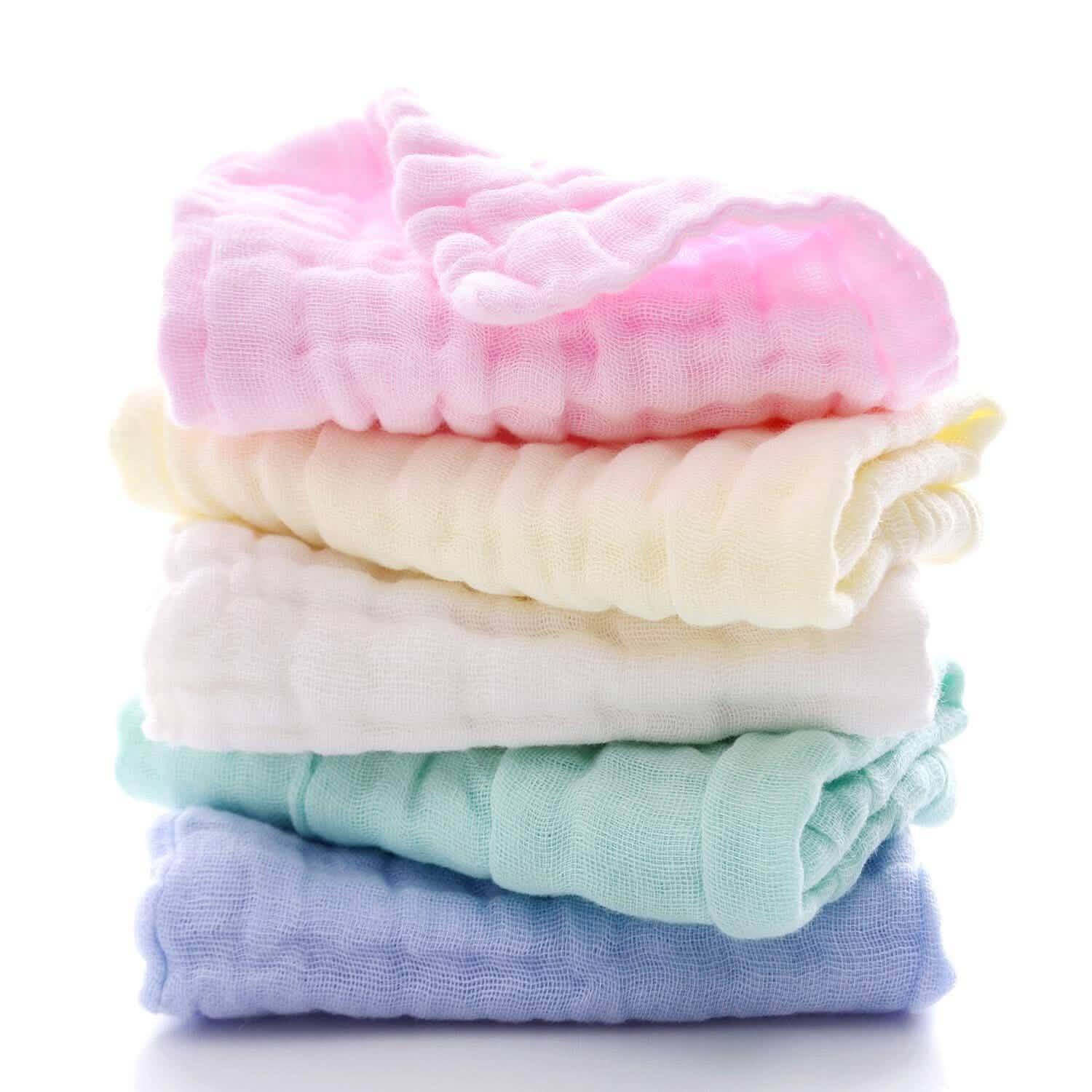 5-Pack: Baby Washcloths - EveryNest