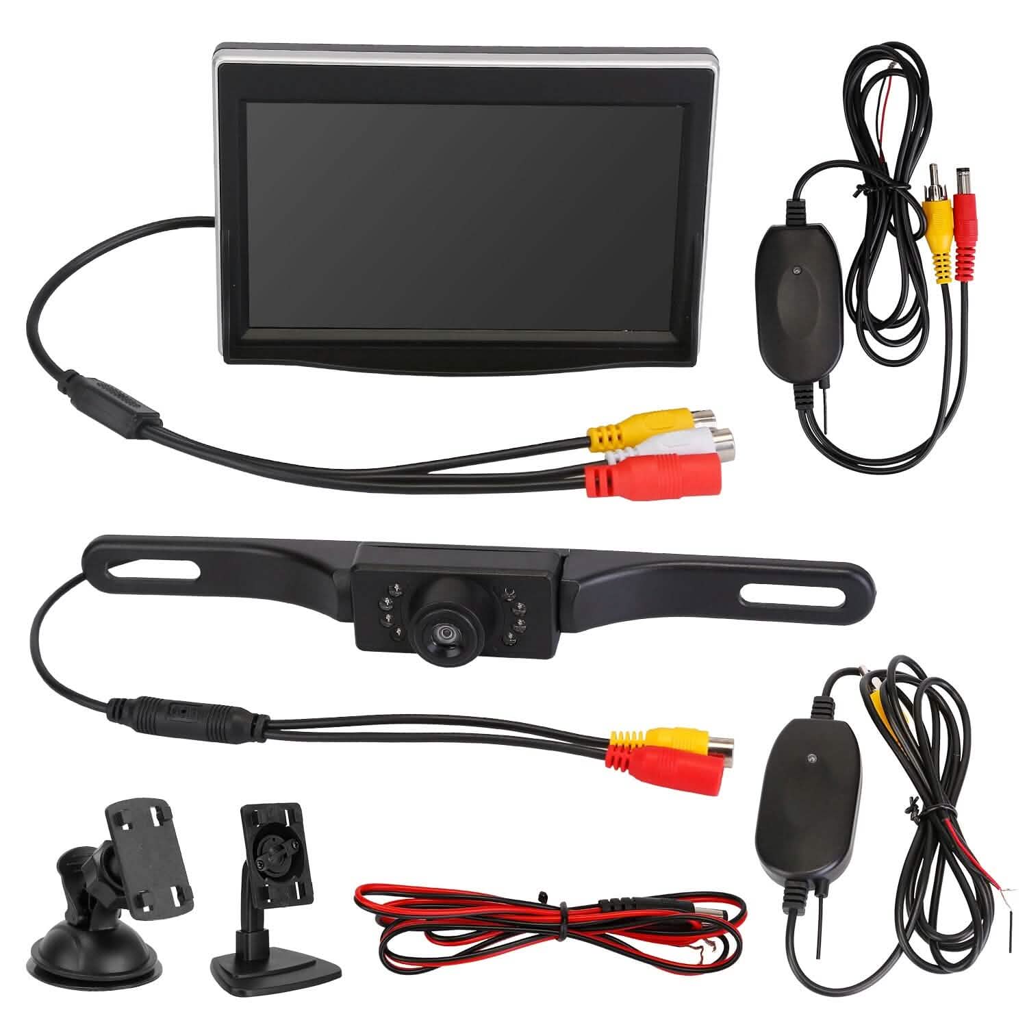 5" Screen Backup Camera Monitor Kit