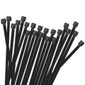 500-Piece: Black Nylon Cable Ties