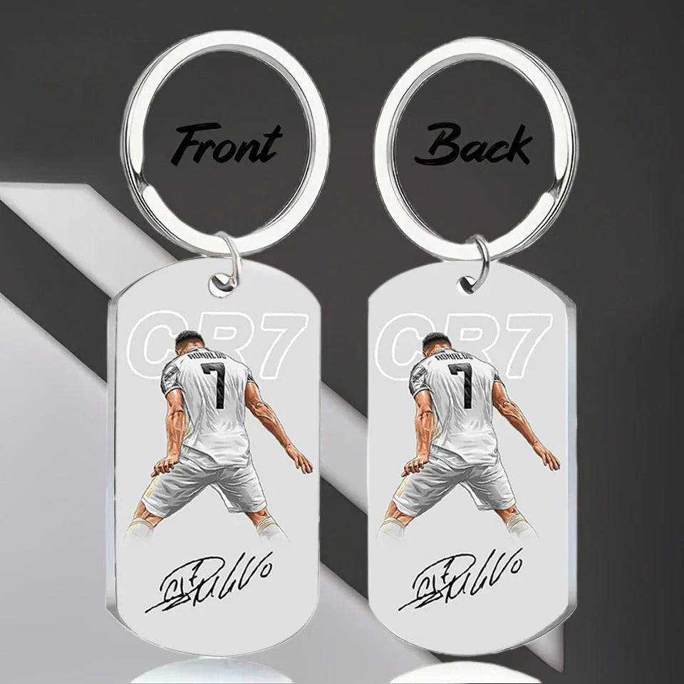 Personalized Keychains for Women Customized Key Chains Men Engraved Name Inspirational Stainless Steel Dog Tag