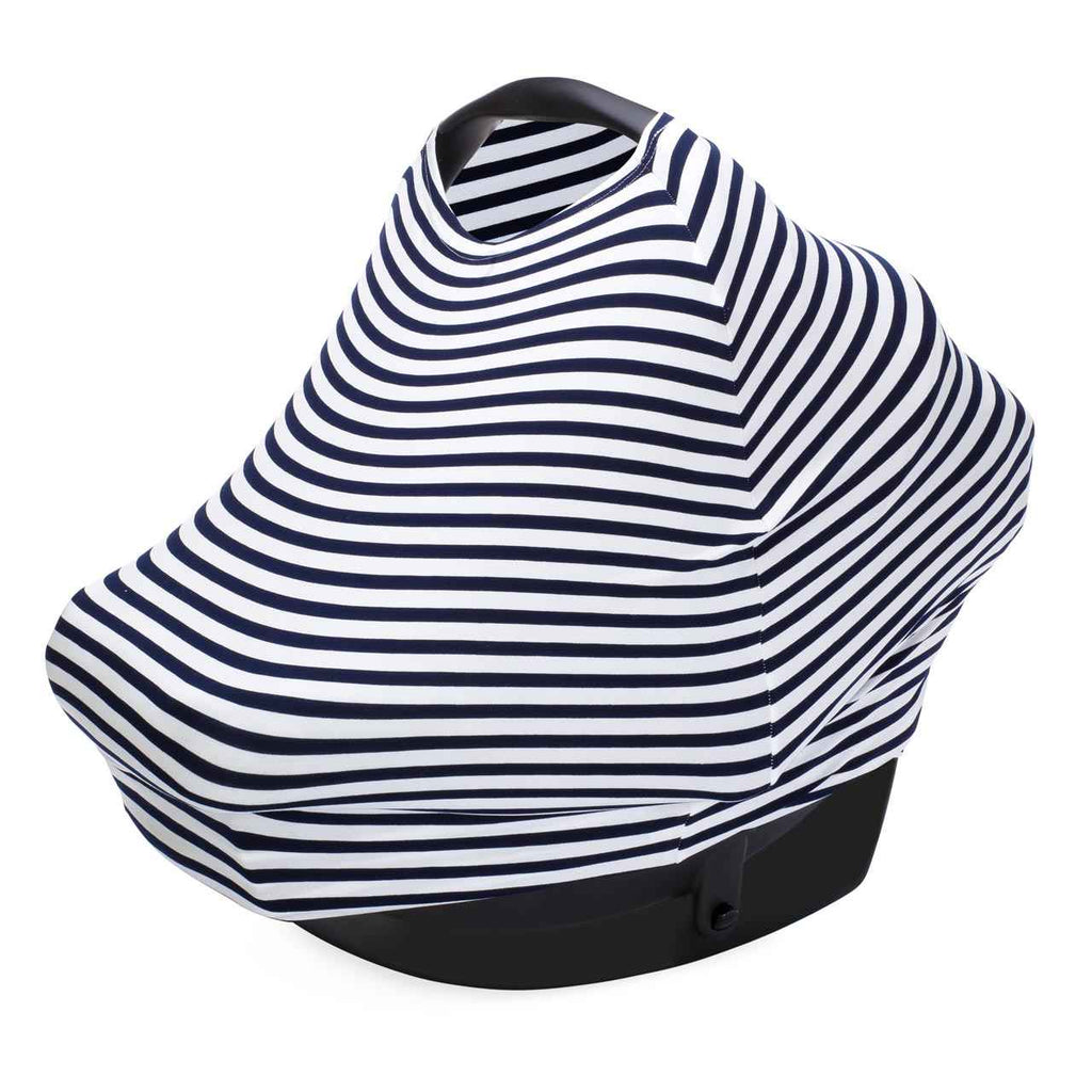 Multi-use Cover, White/Navy Stripes
