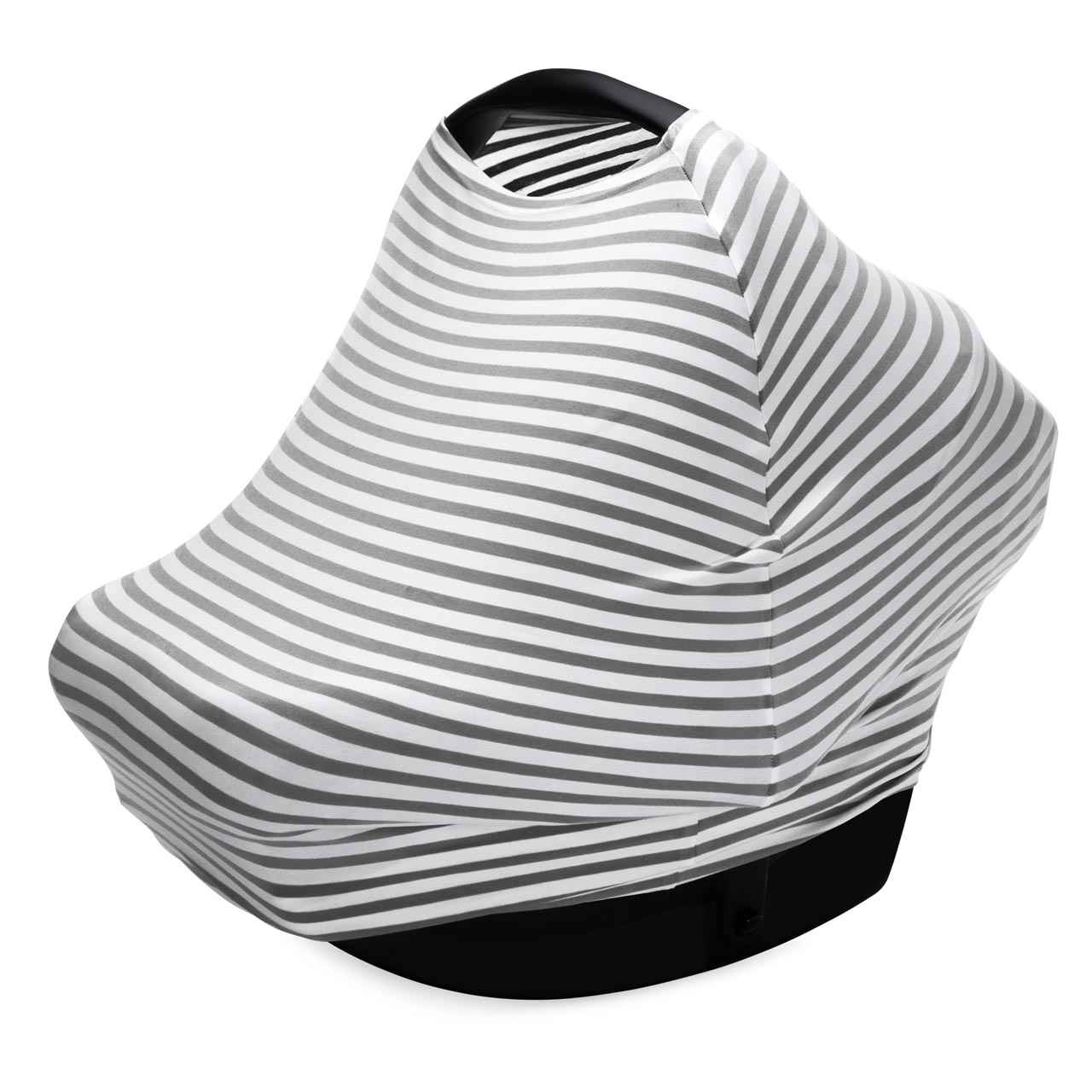 Multi-use Cover, Gray/White Stripes
