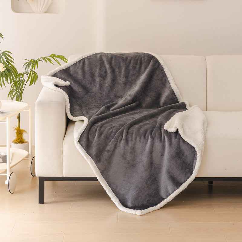 Pet waterproof blanket flannel comfortable cotton fleece Sherpa thick pet blanket
