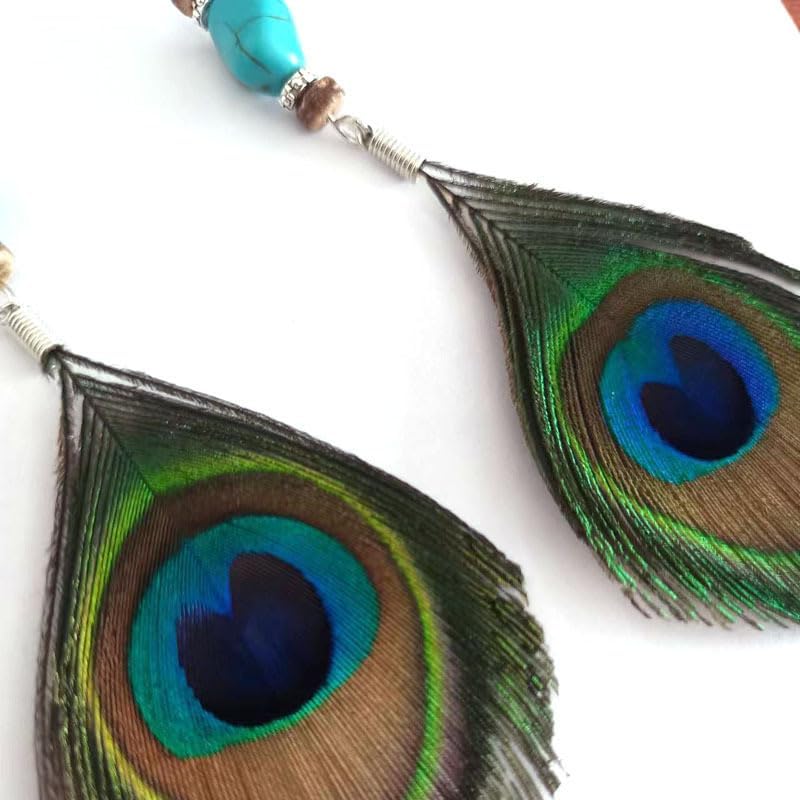 Faux Fur Pom Pom Tassel Drop Dangle Earrings Set