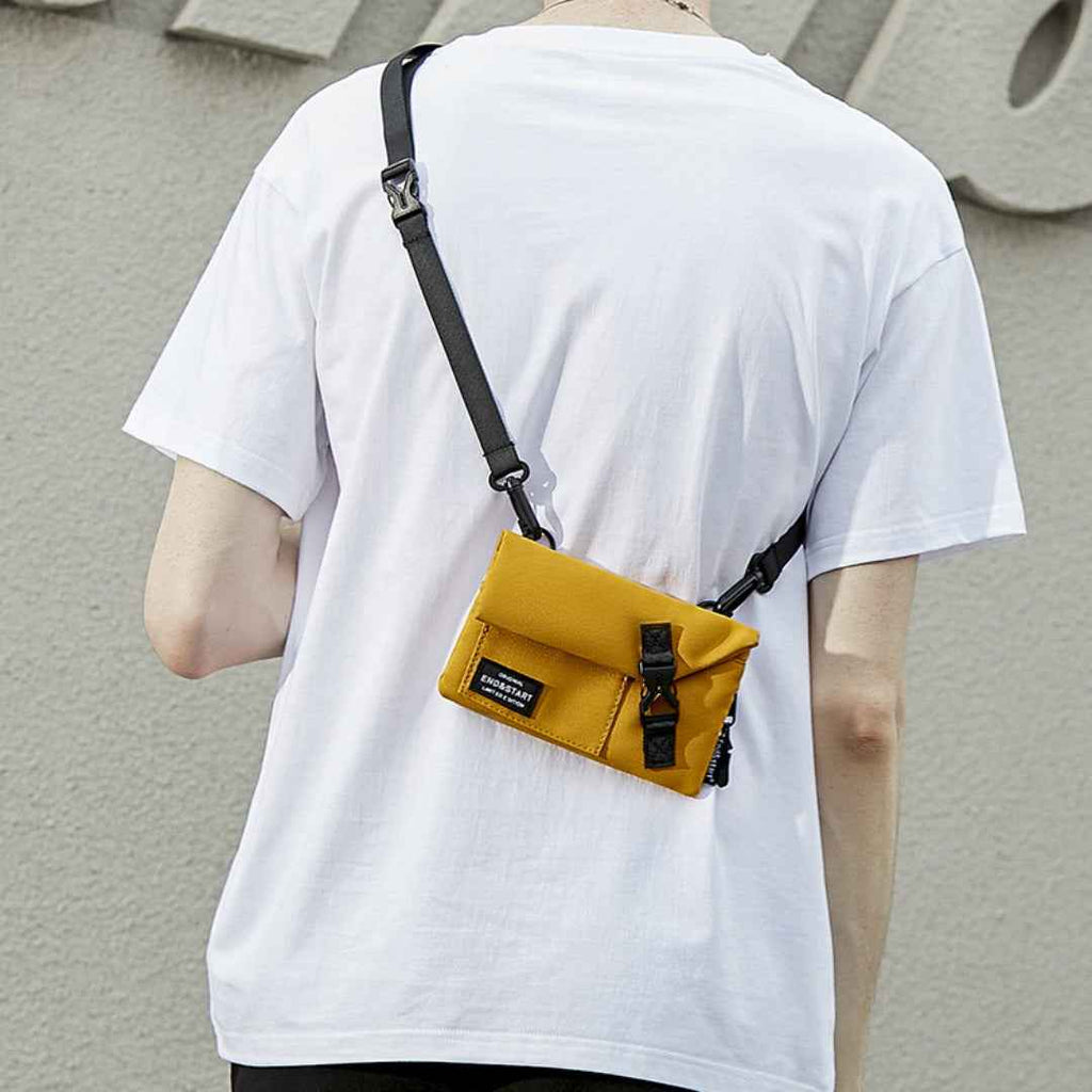 Men's Crossbody Bag Mini - Lightweight Small Phone Bag for Women & Boys, Casual Single Pack Crossbody Backpack