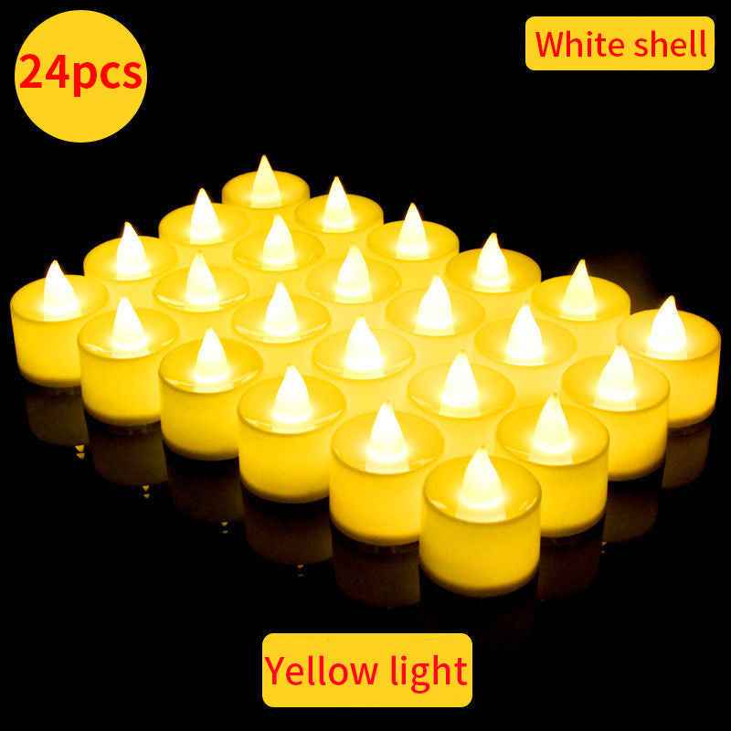 LED Electronic Candle Birthday Candle Light Wedding Picture Simulation Tea Wax Decoration Lantern Candle Light