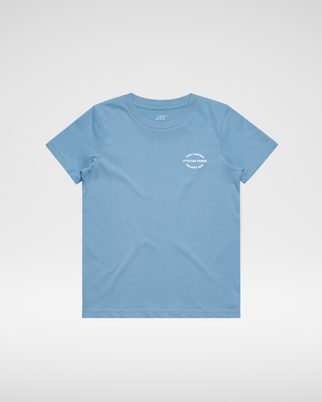 SURFS UP GIRL TEE - CLOUD BLUE - EveryNest
