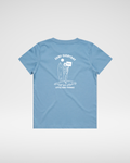 SURFS UP GIRL TEE - CLOUD BLUE - EveryNest