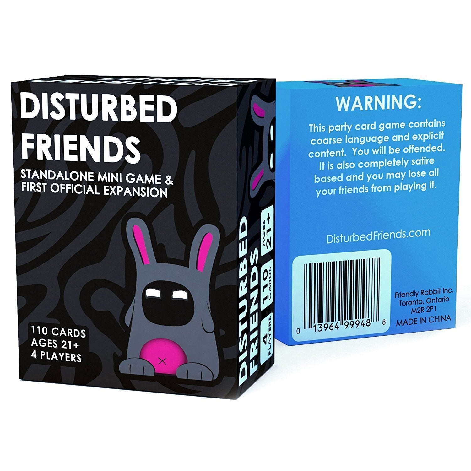 Confused friends expanded version of the board game card