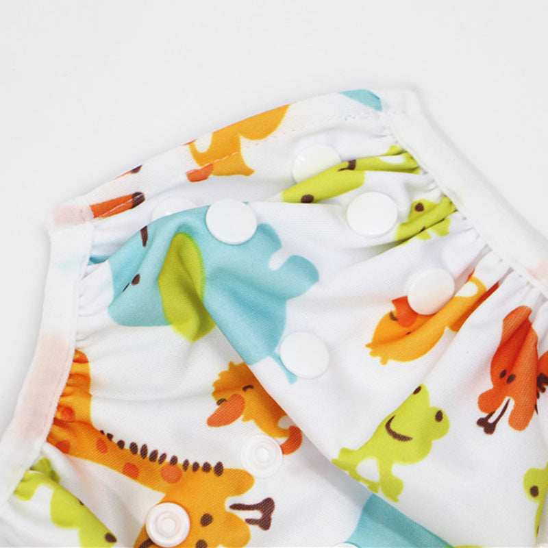 Fashionable Children's Cartoon Swim Trunks