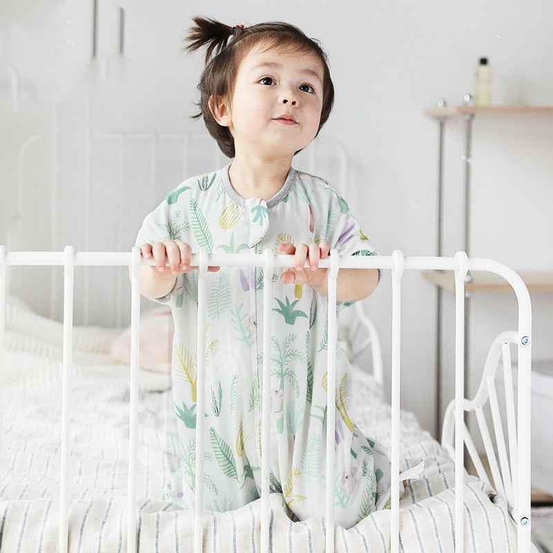 Baby gauze sleeping bag
