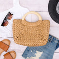 Freya Woven Tote - EveryNest