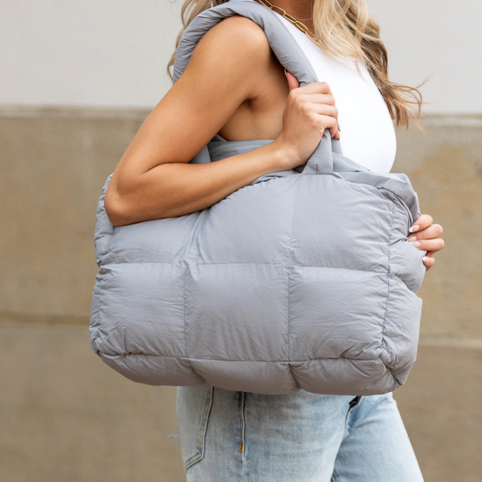 Daphne Puffer Tote - EveryNest